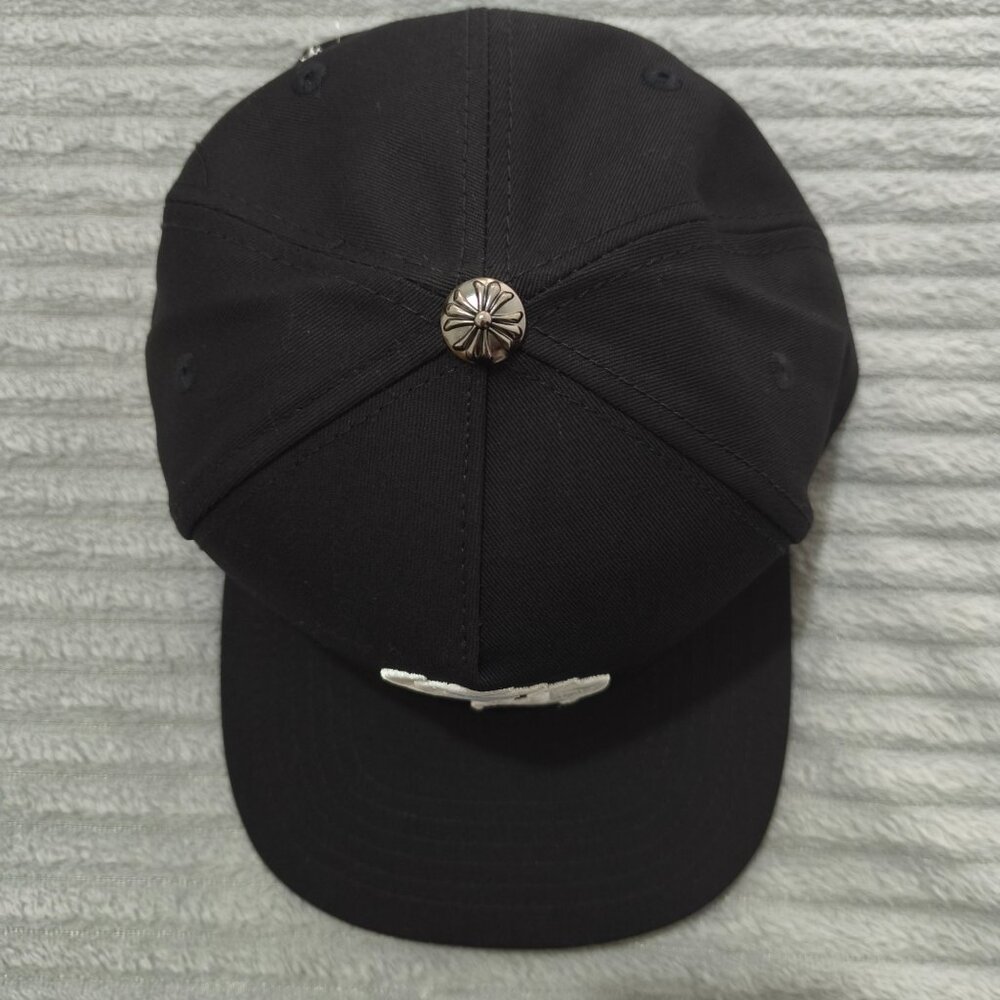 Chrome Hearts Embroidered Black Baseball Cap - Picture 2 of 6